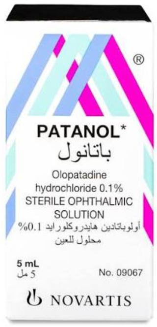 باتانول 0.1% قطرة للعين 5 مل - Patanol 0.1% Eye Drops 5 mL