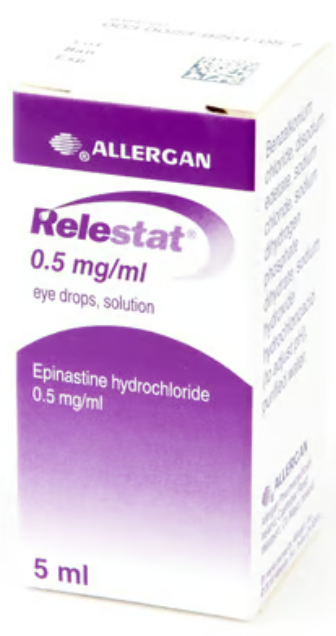 ريلستات 0.05% قطرة للعين 5 مل - RELESTAT 0.05% Eye Drops 5 mL