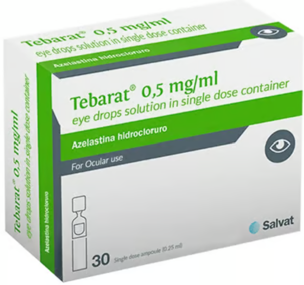 تيبارات 0.5 مجم/مل قطرة للعين 30 أمبولة - TEBARAT 0.5 mg/mL Eye Drops 30 Single-Dose Units
