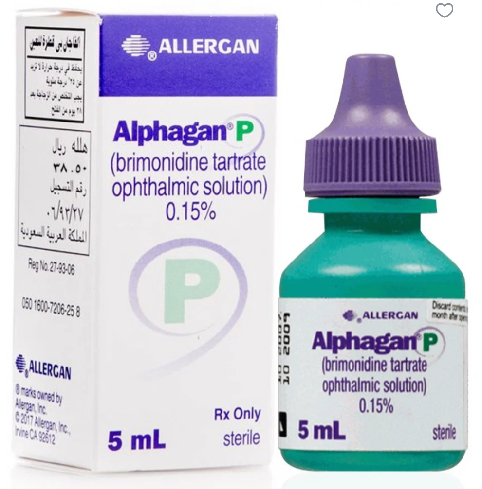 عبوة قطرة Alphagan-P (ألفاجان بي)