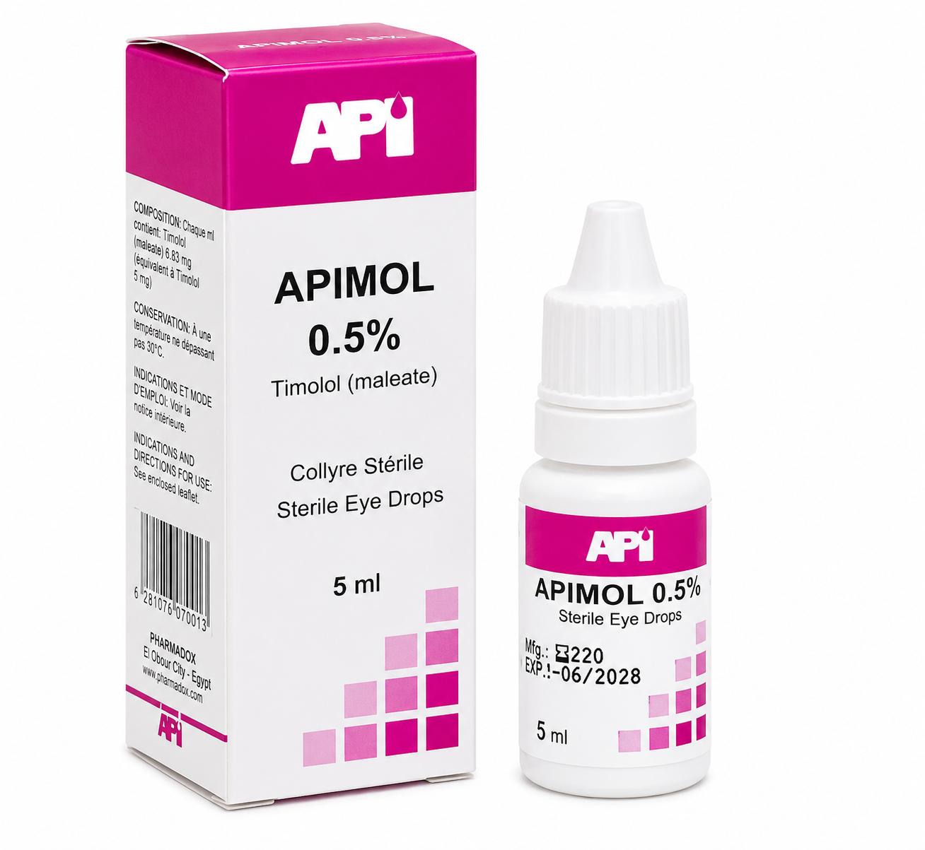 عبوة قطرة Apimol 0.50% (أبيمول 0.50%)