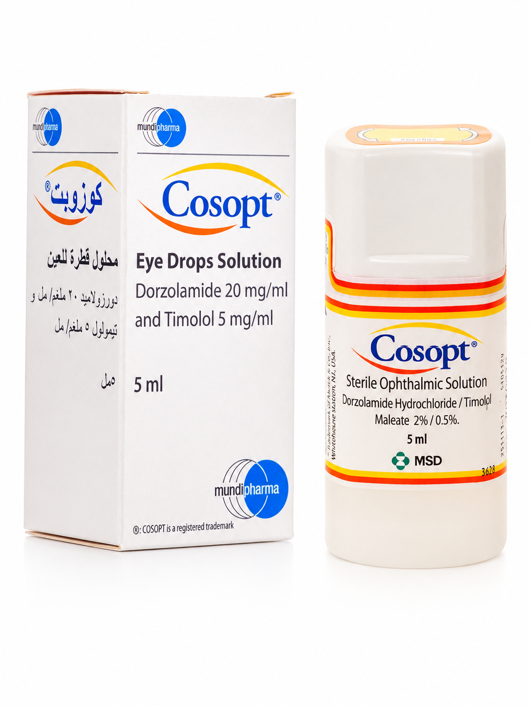 عبوة قطرة Cosopt (كوسوبت)