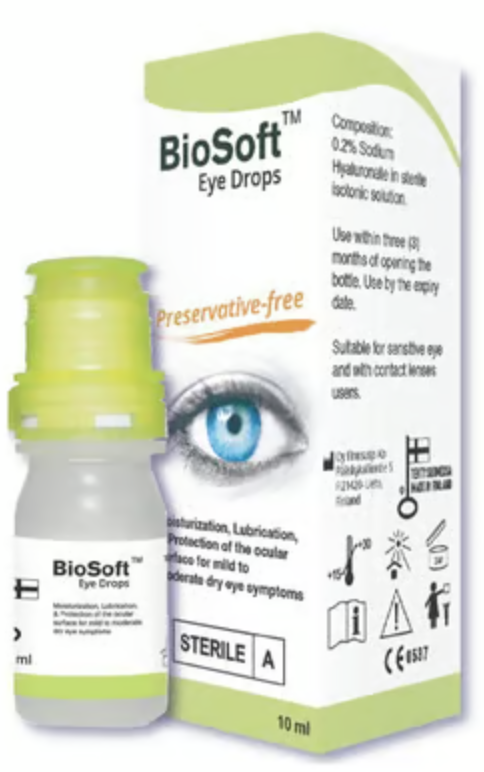 بيوسوفت - عبوة - BioSoft - Bottle مرطب للعين