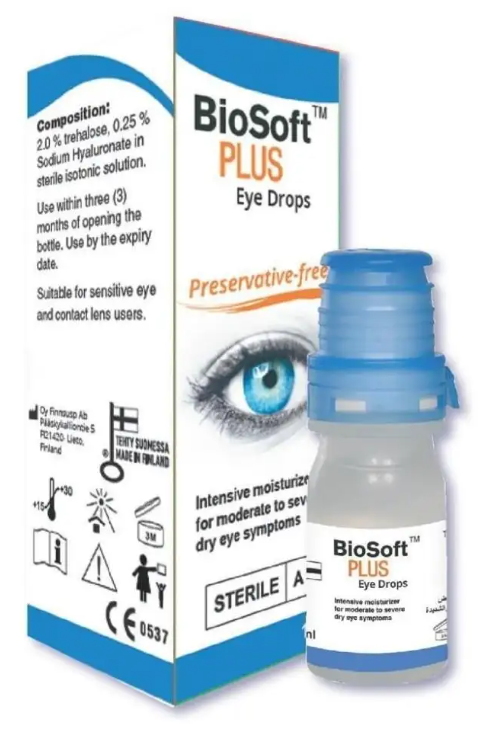 بيوسوفت بلس - BioSoft Plus مرطب للعين