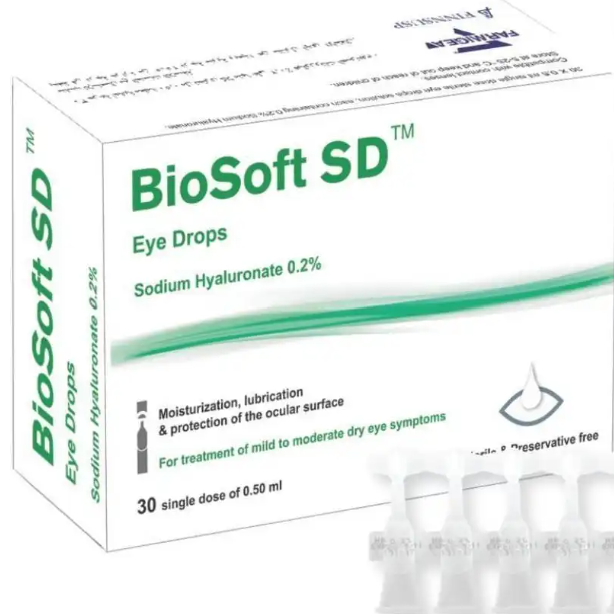 بيوسوفت - امبولات - BioSoft - UD مرطب للعين