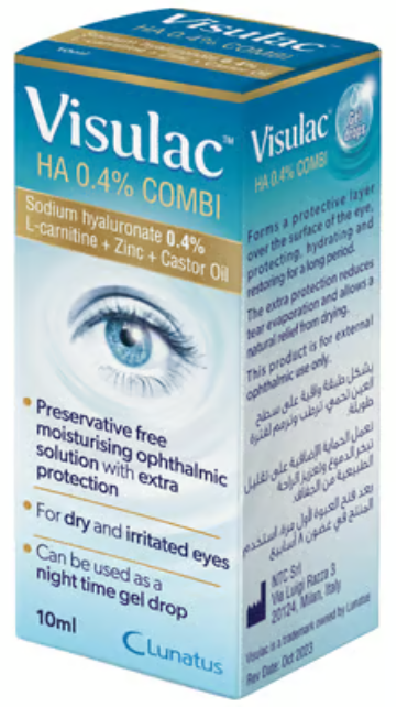 فيزولاك كومبي - Visulac Combi مرطب للعين